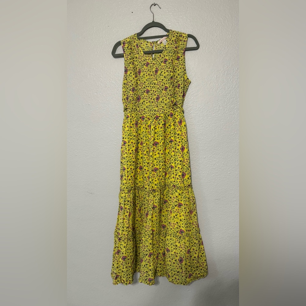 Banjanan Iris Maxi Dress In Floral Honey Size L